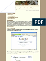 2e-How To Use A Search Engine To Search The Internet PDF