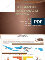 Profil Perdagangan Ekspor Impor Kakao Di