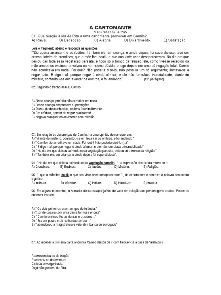 A Cartomante 2 | PDF