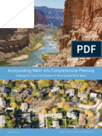 Incorporating Water into Comprehensive Planning - Colorado River Basin
