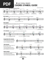 The Chord Symbol Guide PDF