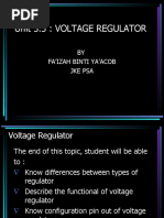 Unit 5 Voltage Regulator