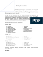 Etiologi Gastroenteritis