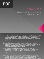 Ch9 Trademarks Trade Names Service Marks