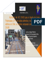 Presentacion Post Tensado PDF