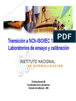 Transicion NCH ISO IEC 17025