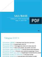 Praktikum 01 STK571 - SAS Base