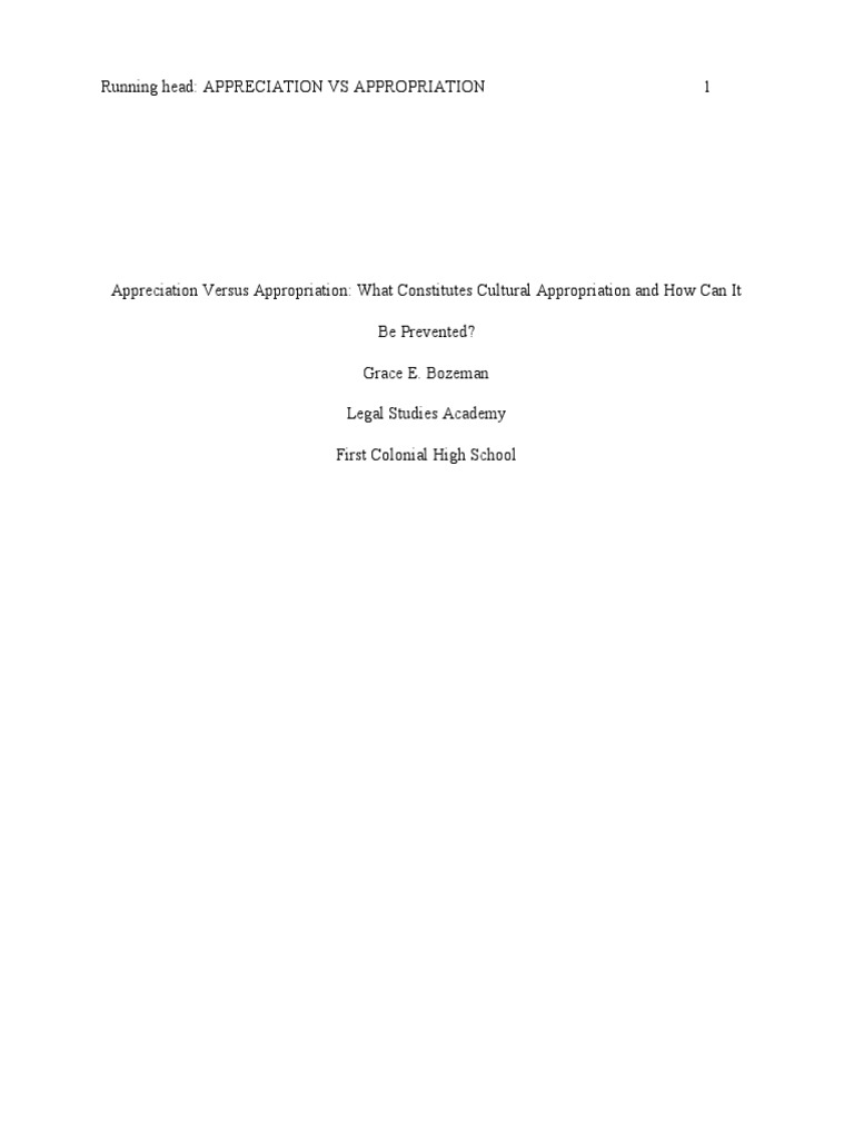 Grace Bozeman The Final Paper 2809946 PDF Intellectual Property