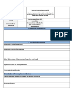 Formato Informe Psicosocial