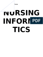 Nursing Informatics