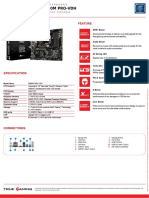 Msi b360m Pro VDH Datasheet