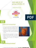 Conoce qué es el coronavirus COVID-19