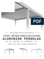 Aluminum Pergolas