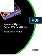 WD Sata Drive Install