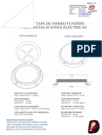Ficha Tecnica de Buzon Electrico de 120 Kg. 6o Diametro PDF