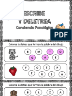 Deletrea y Escribe PDF