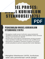 M14 - Model Kurikulum Dan Pelaksanaan Kurikulum Stenhouse