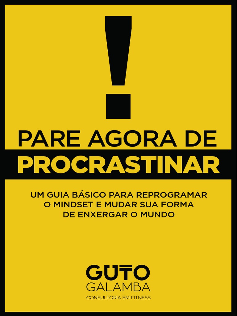 Pare De Procrastinar Pdf Inteligência Emoções