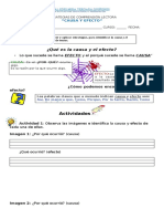 guia3 causa y efecto ESTRATEGIA COMPRENSION LECTORA