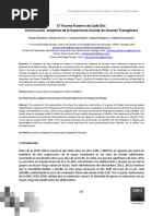 Construccion Subjetiva de La Experiencia Suicida de Jovenes Transgénero