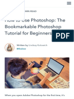 How To Use Photoshop: The Bookmarkable Photoshop Tutorial For Beginners