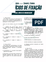 Níveis de Organização PDF