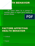 Health Behaviour