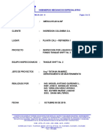 INFORME TANQUE SHIFT No. 2