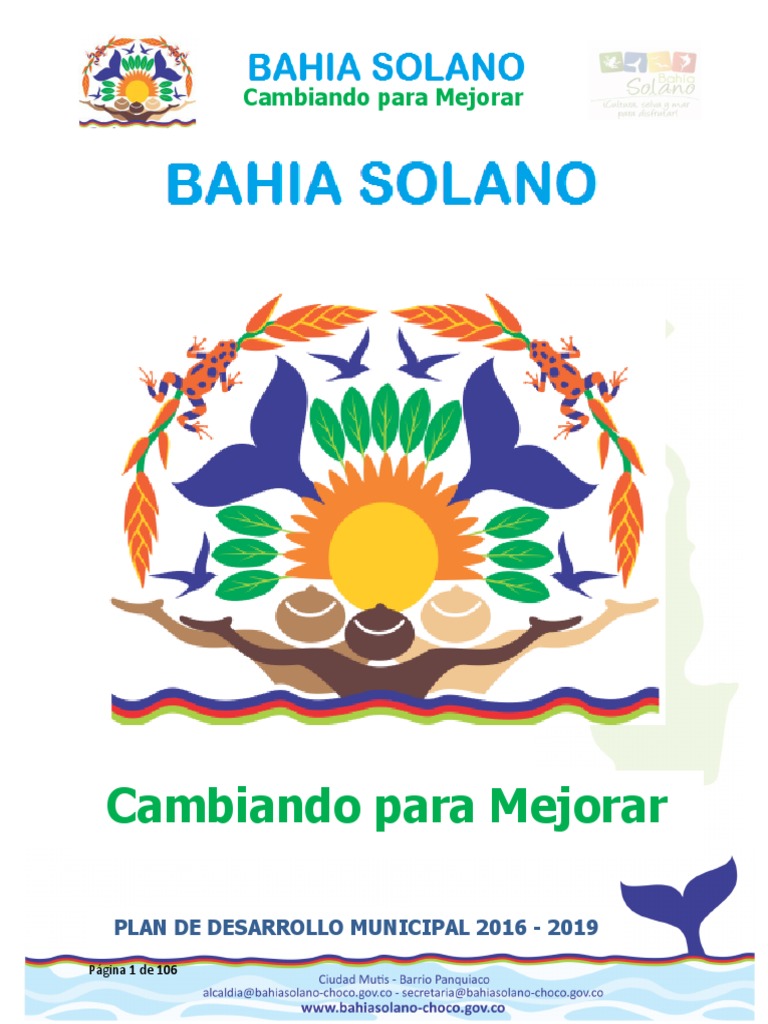 1023 - Plandedesarrollo Bahia Solano PDF | PDF | Turismo | Desarrollo  sostenible