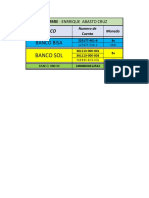 Numeros de Cuenta en Bancos PDF