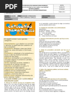 Categorias Gramaticales