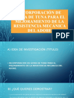 Incorporación de Goma de Tuna para El Mejoramiento