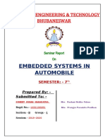 Embedded System in Automobile