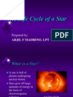 Life Cycle of Star PDF