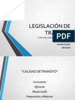 Legislación de Tránsito