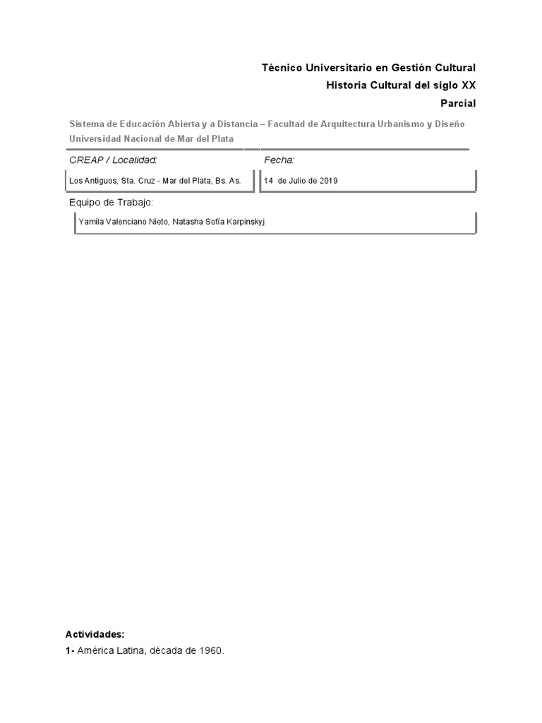 La Nueva Canción Latinoamericana PDF Viajes por Europa America latina