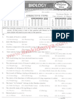 Past Papers 2015 Rawalpindi Board 9th Class Biology English Medium Objective