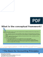 What is the conceptual framework