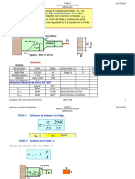 carga axial indce entalle