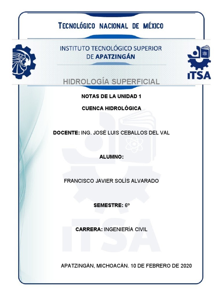 Portada Oficial Del ITSA | PDF