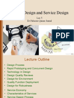 Lec 5, Product Design and Service Design