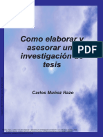 Como Elaborar y Asesorar Una Investigación de Tesi... - (PG 1 - 20)