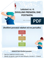 Zhvillimi Prenatal Dhe Postnatal