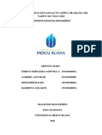 ANALISIS LAPORAN KEUANGAN PT LIPPO CIKARANG TBK TAHUN 2017 DAN 2018