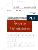 DK Pimpernel - Dafont