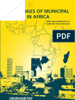 28129828 Challenges of Municipal Finance in Africa