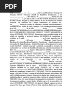 Modelo de Compulsa Notarial | PDF | República Dominicana | Gobierno