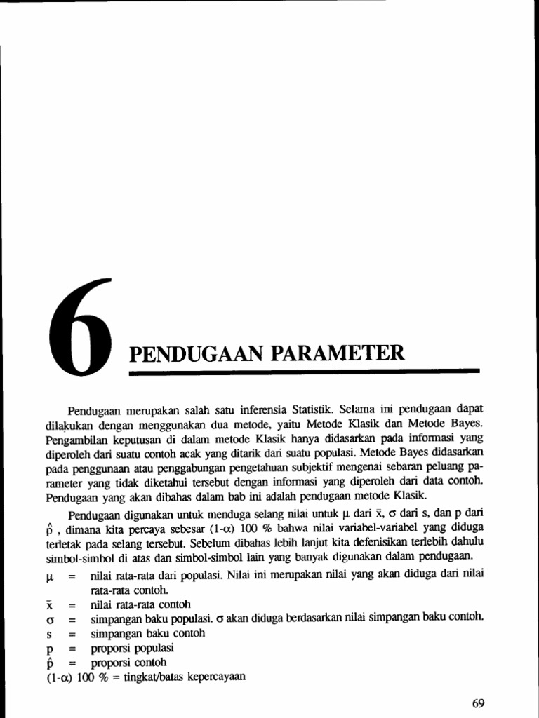 Contoh Soal Dan Pembahasan Pendugaan Parameter Contoh