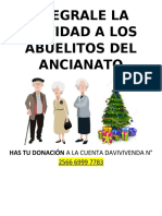 Alegrale La Navidad A Los Abuelitos Del Ancianato