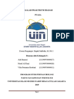 Makalah Kelompok 8 Praktikum Ibadah Puasa